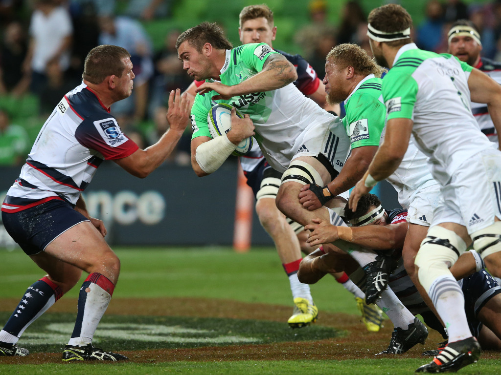 Liam Squire on blindside for Highlanders