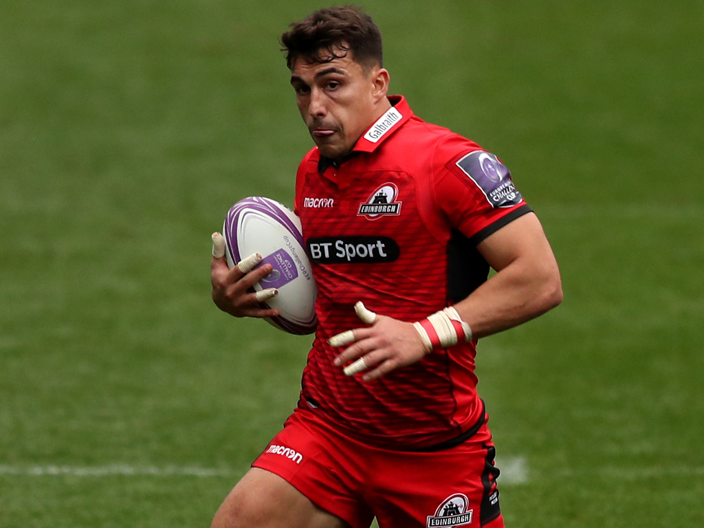 Edinburgh re-sign Scotland wing Damien Hoyland