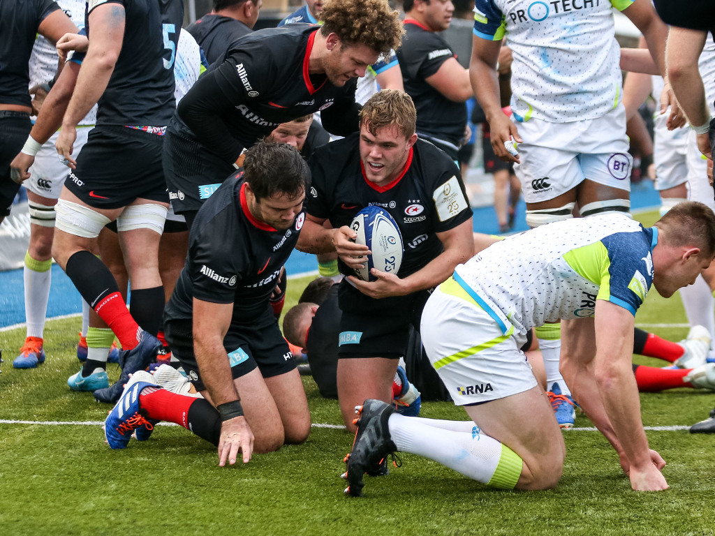 Impressive Sarries thrash hapless Ospreys