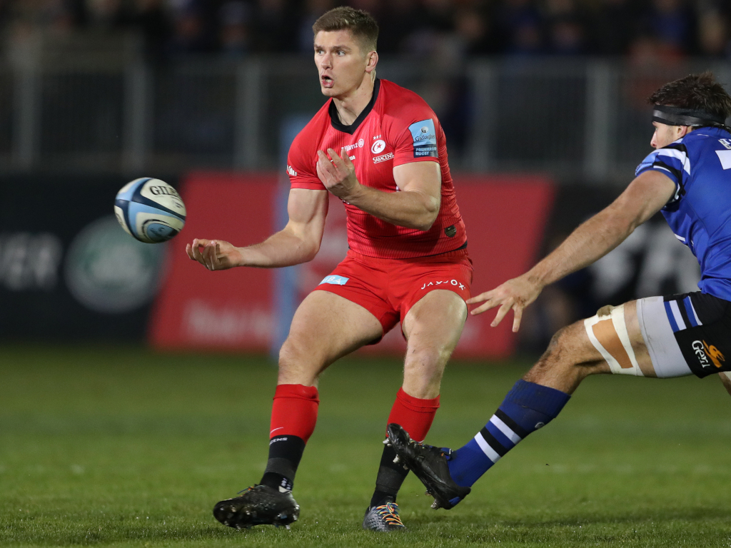 Owen Farrell stars as Saracens ease past Bath