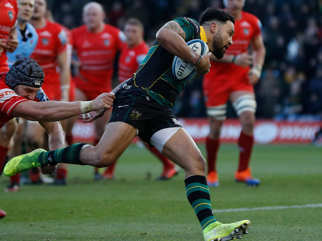 Red hot Northampton thump Leicester in derby