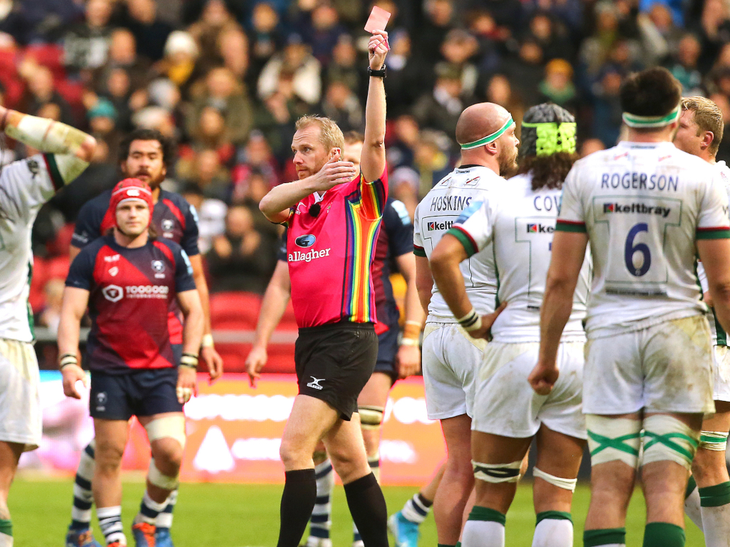 14-man London Irish battle to draw at Bristol