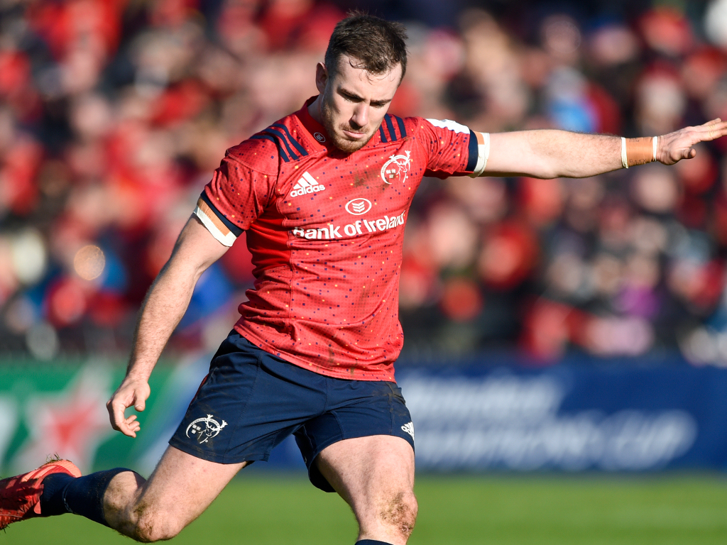 Bonus-point win for Munster cuts gap on Edinburgh