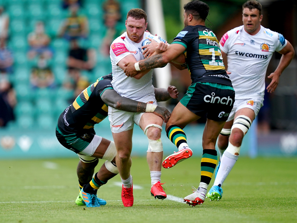 Exeter fightback floors 14man Northampton