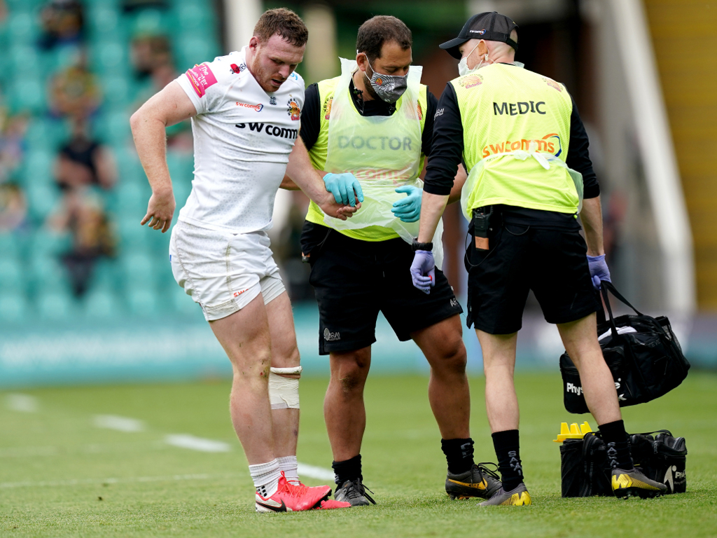 Rob Baxter allays fears over Sam Simmonds’ fitness
