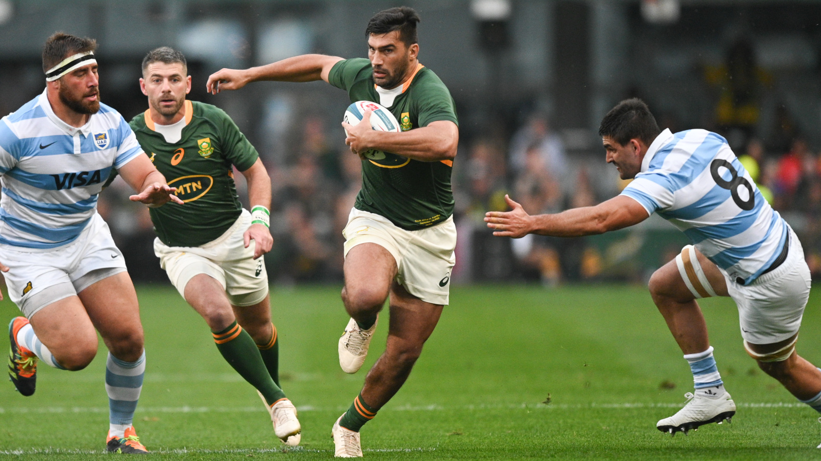 Rugby Championship highlights Win over Argentina not enough for Boks PlanetRugby