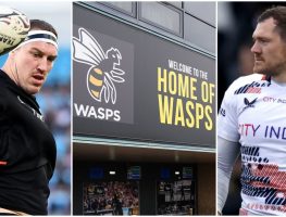 Loose Pass on Brodie Retallick and Alex Goode