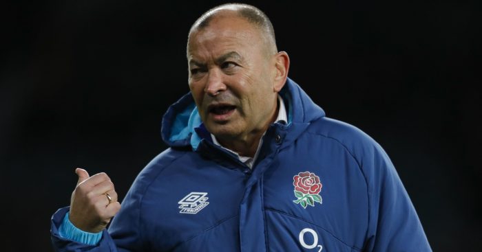 Eddie Jones at England training