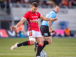 Leicester Tigers and South Africa flyhalf Handre Pollard
