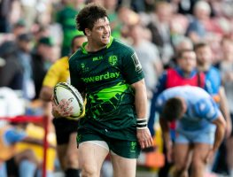 London Irish centre Benhard van Rensburg