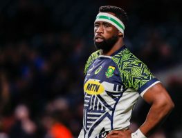 South Africa's Siya Kolisi before the Autumn International match at Twickenham Stadium, London. Picture date: Saturday November 26, 2022.