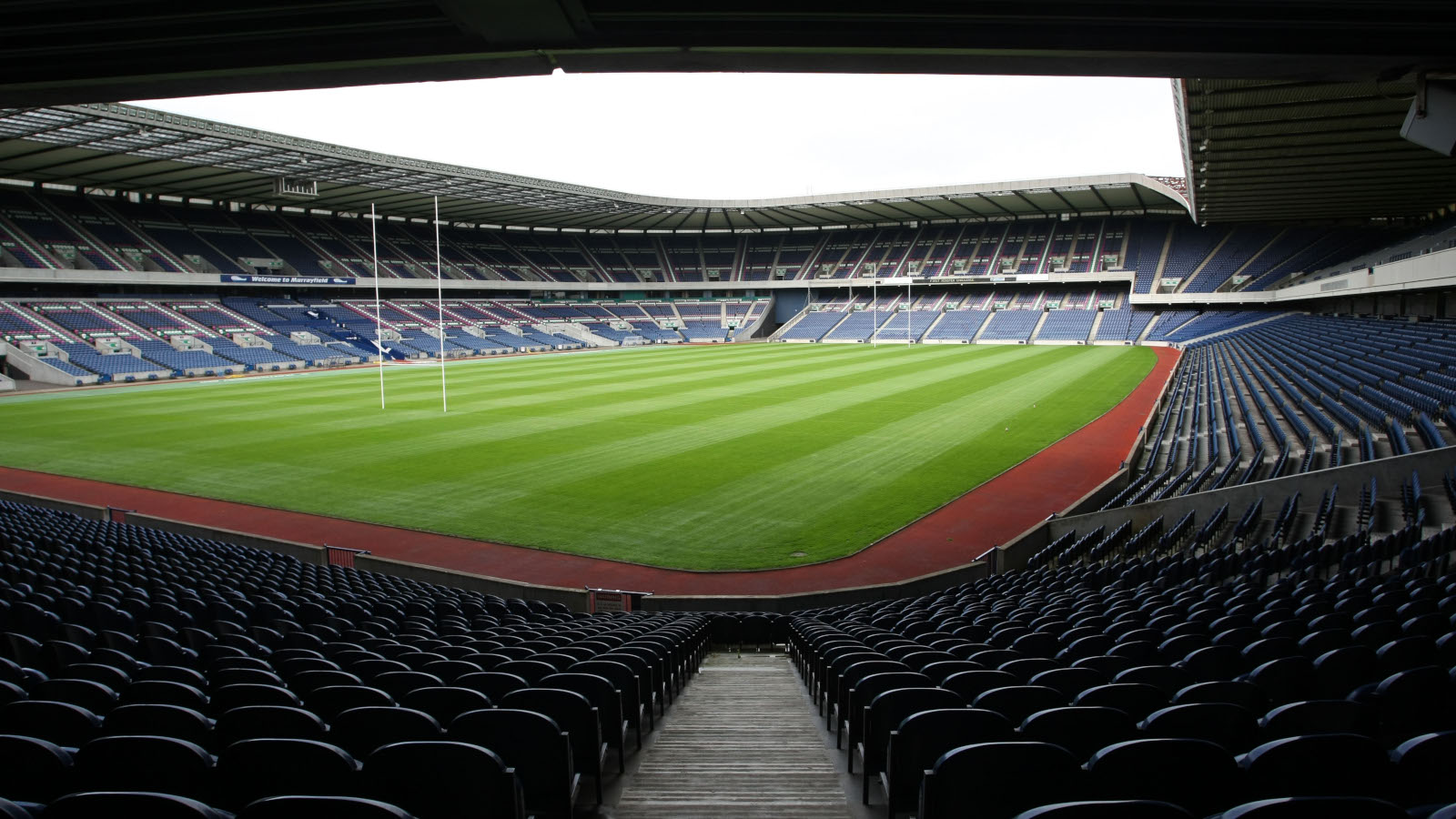 Challenge Cup: An empty Murrayfield.