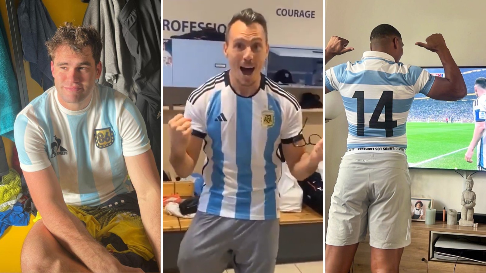 FIFA World Cup: How Argentine rugby players celebrated famous victory over France