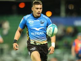 Reesjan Pasitoa chases the ball for the Western Force.