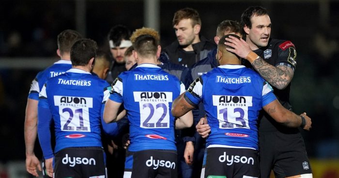 Glasgow Warriors' seven-game winning streak ended on Friday evening in the Challenge Cup with their draw against Bath, while there were wins for Toulon and Bristol over Zebre and Perpignan.