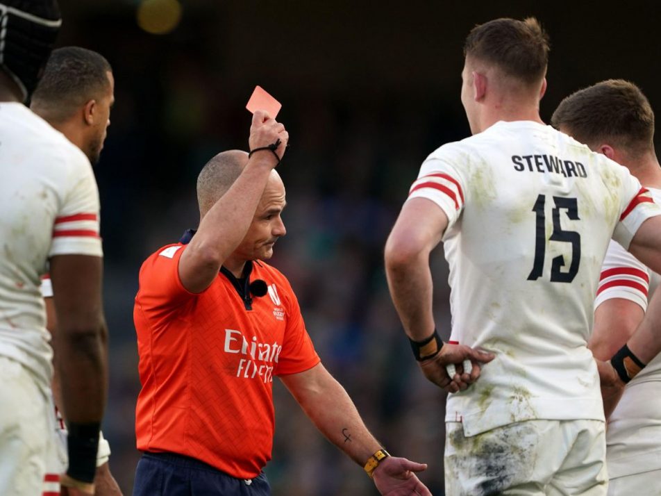 WATCH Every red card in the history of the Six Nations