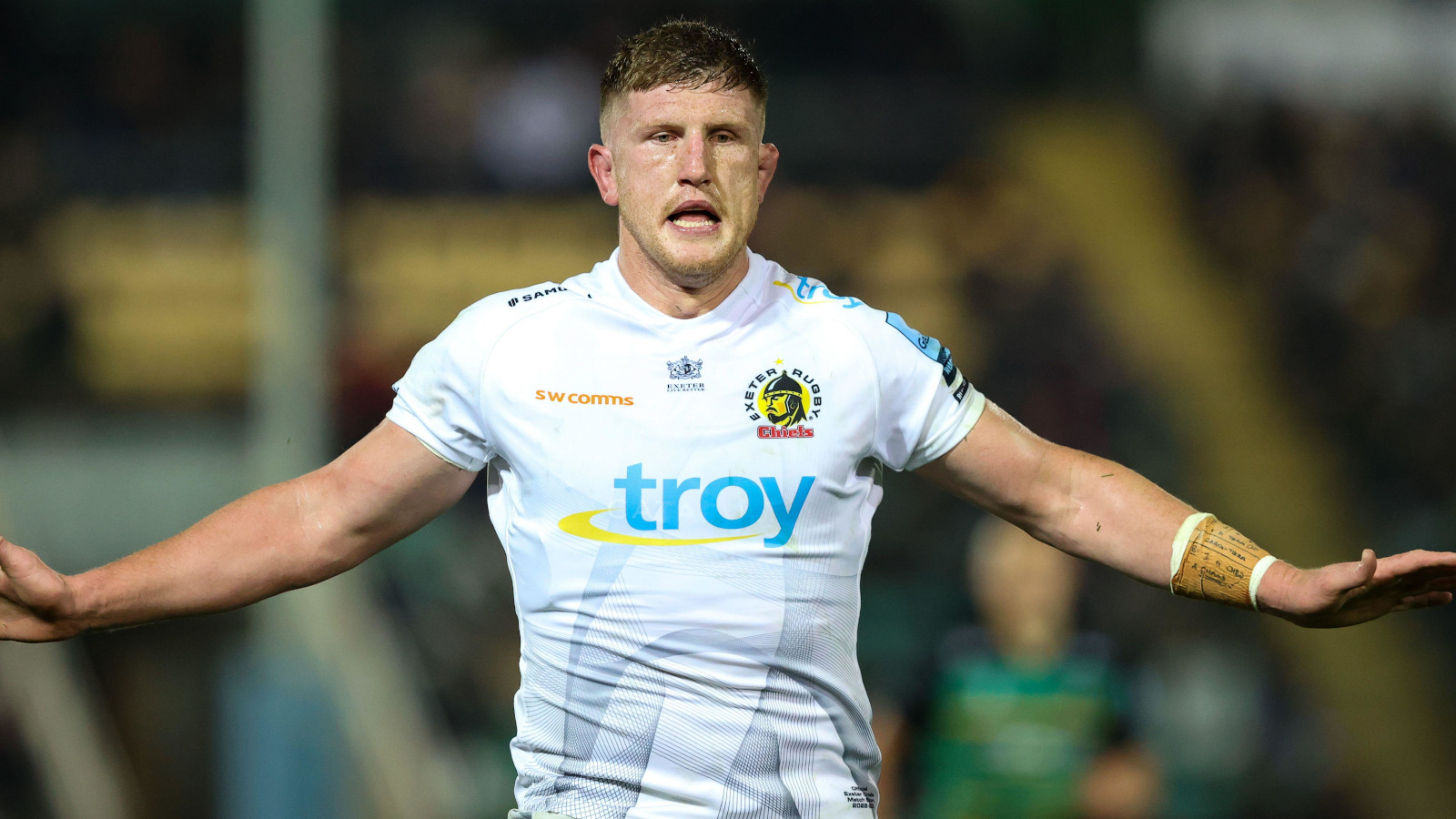 Exeter back-row Jacques Vermeulen