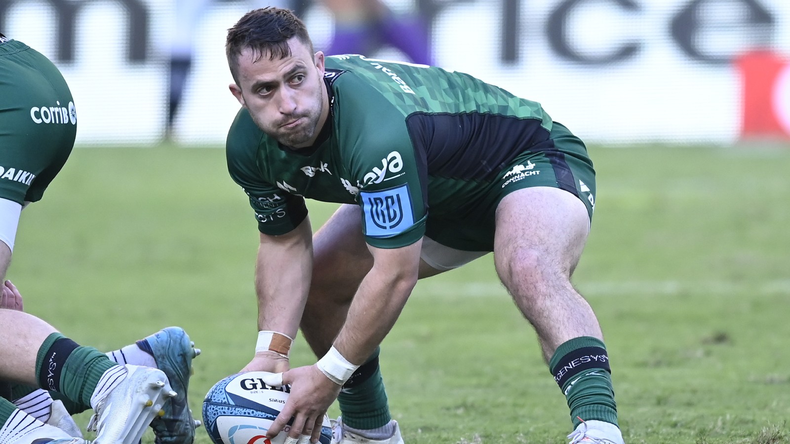 United Rugby Championship: Caolin Blade with the ball for Connacht