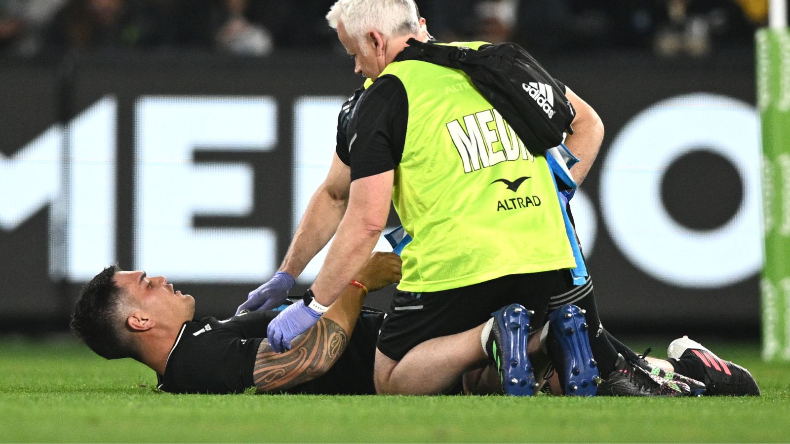 Quinn Tupaea: All Blacks centre ‘still pretty angry’ about Darcy Swain’s clear out