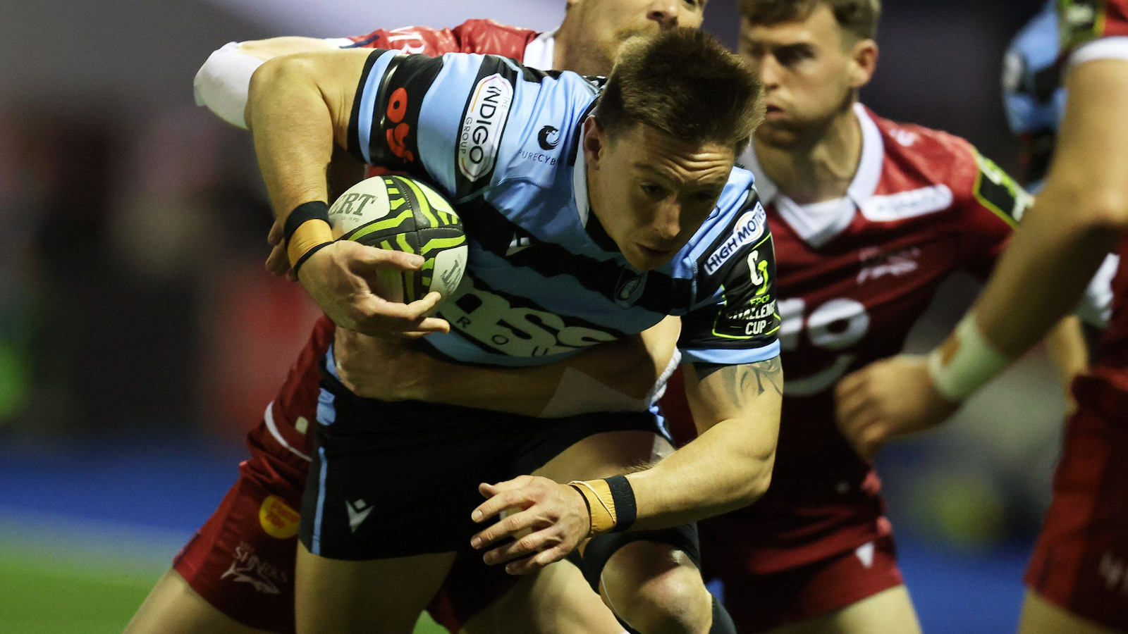 Challenge Cup: Cardiff edge Sale Sharks on emotional night while Glasgow Warriors hooker Johnny Matthews scores five tries against Dragons
