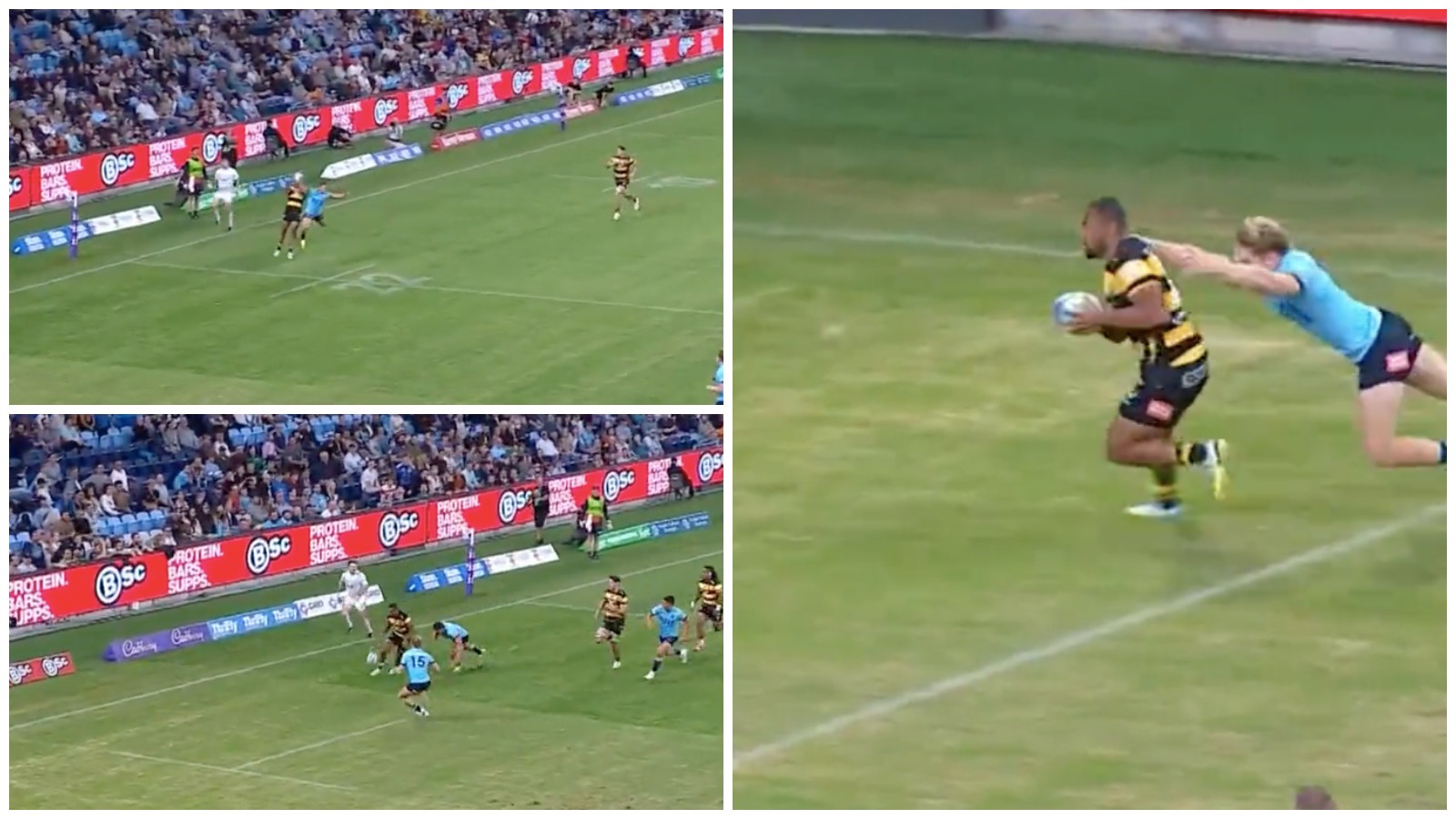 Zach Kibirige scores for the Western Force