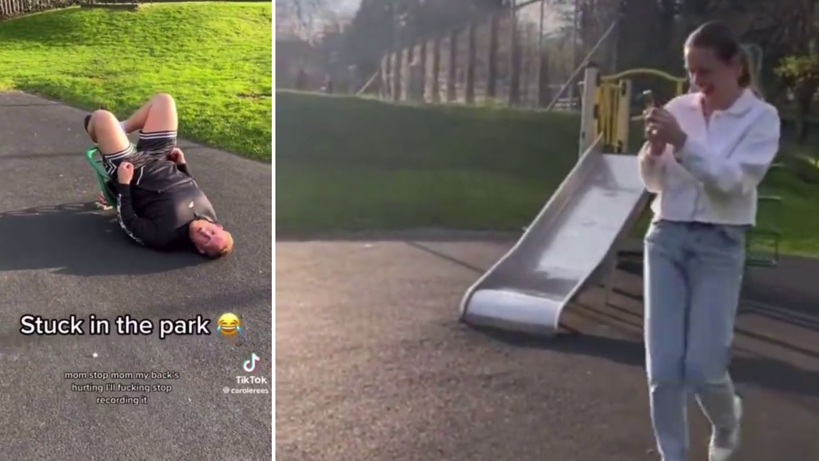 WATCH: Prop struggles! Cardiff front row HILARIOUSLY gets stuck in children’s playground chair