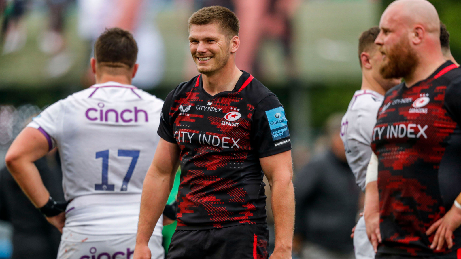 Saracens fly-half Owen Farrell