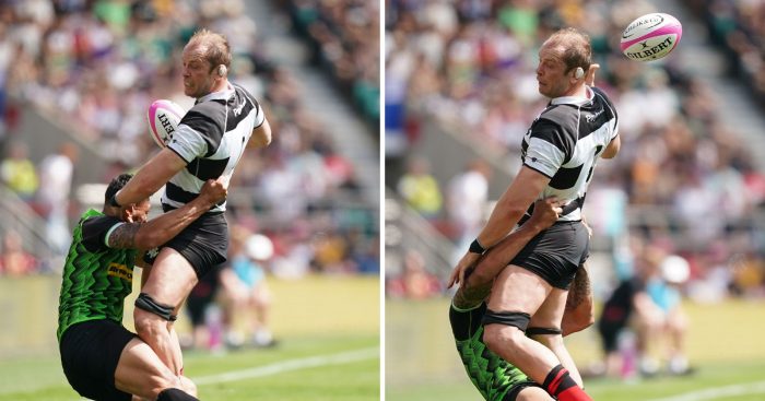 WATCH: Alun Wyn Jones embraces Baabaas flair with BRILLIANT offloads ...