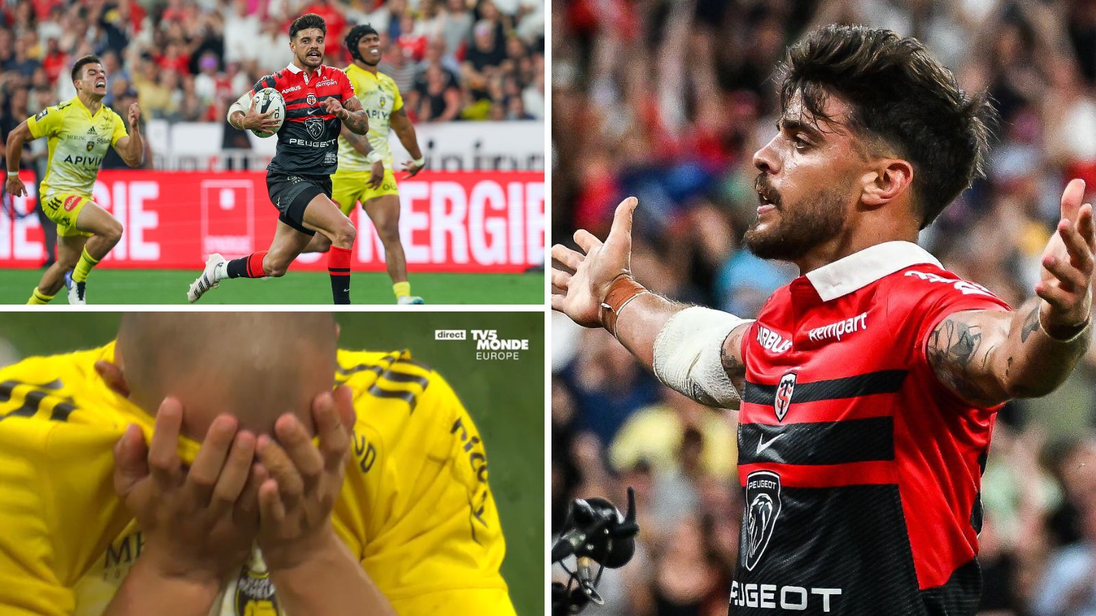 WATCH: Romain Ntamack breaks La Rochelle hearts with a 60 metre solo try
