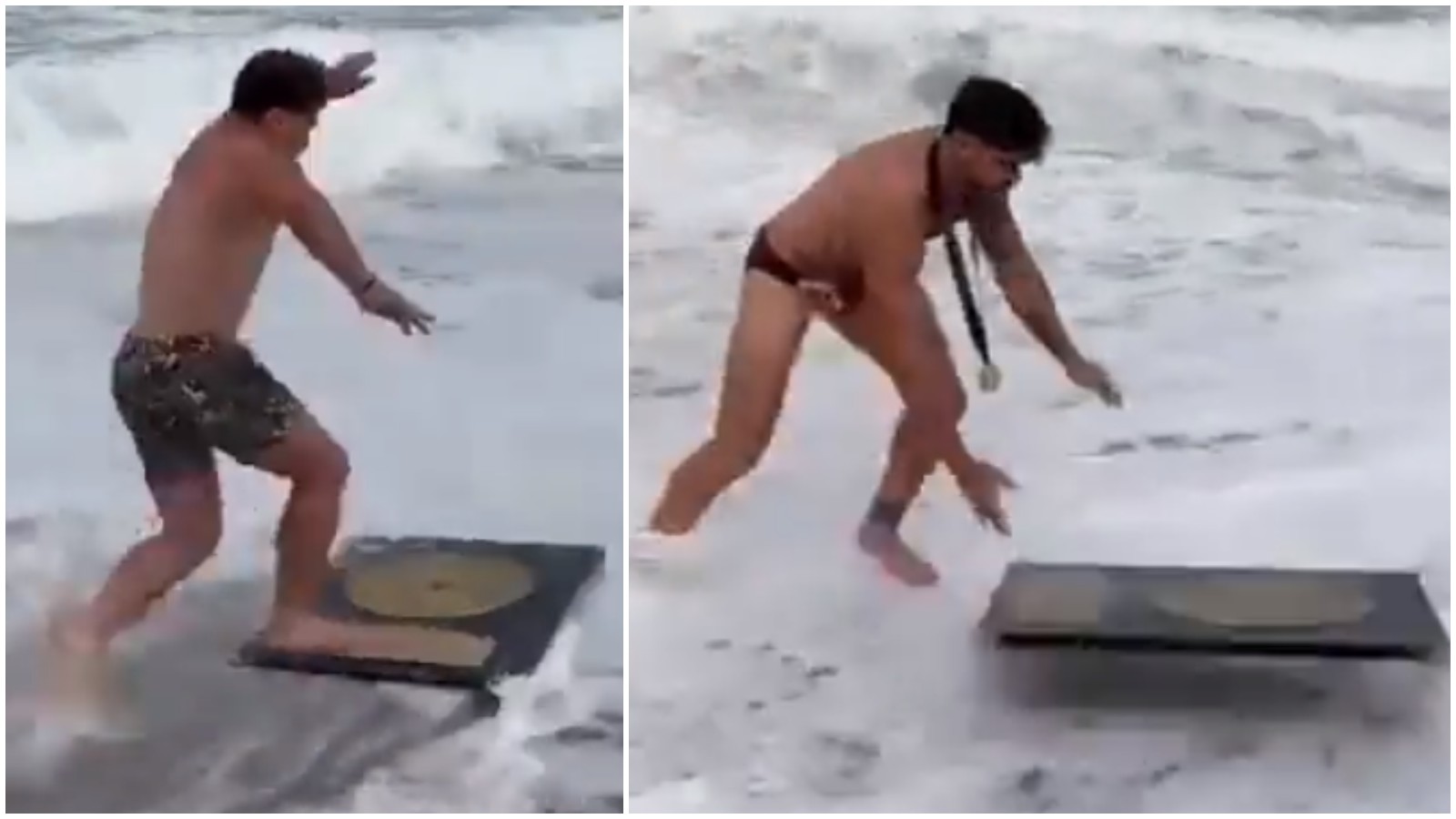 WATCH: Antoine Dupont and Romain Ntamack SKIMBOARD Bouclier de Brennus