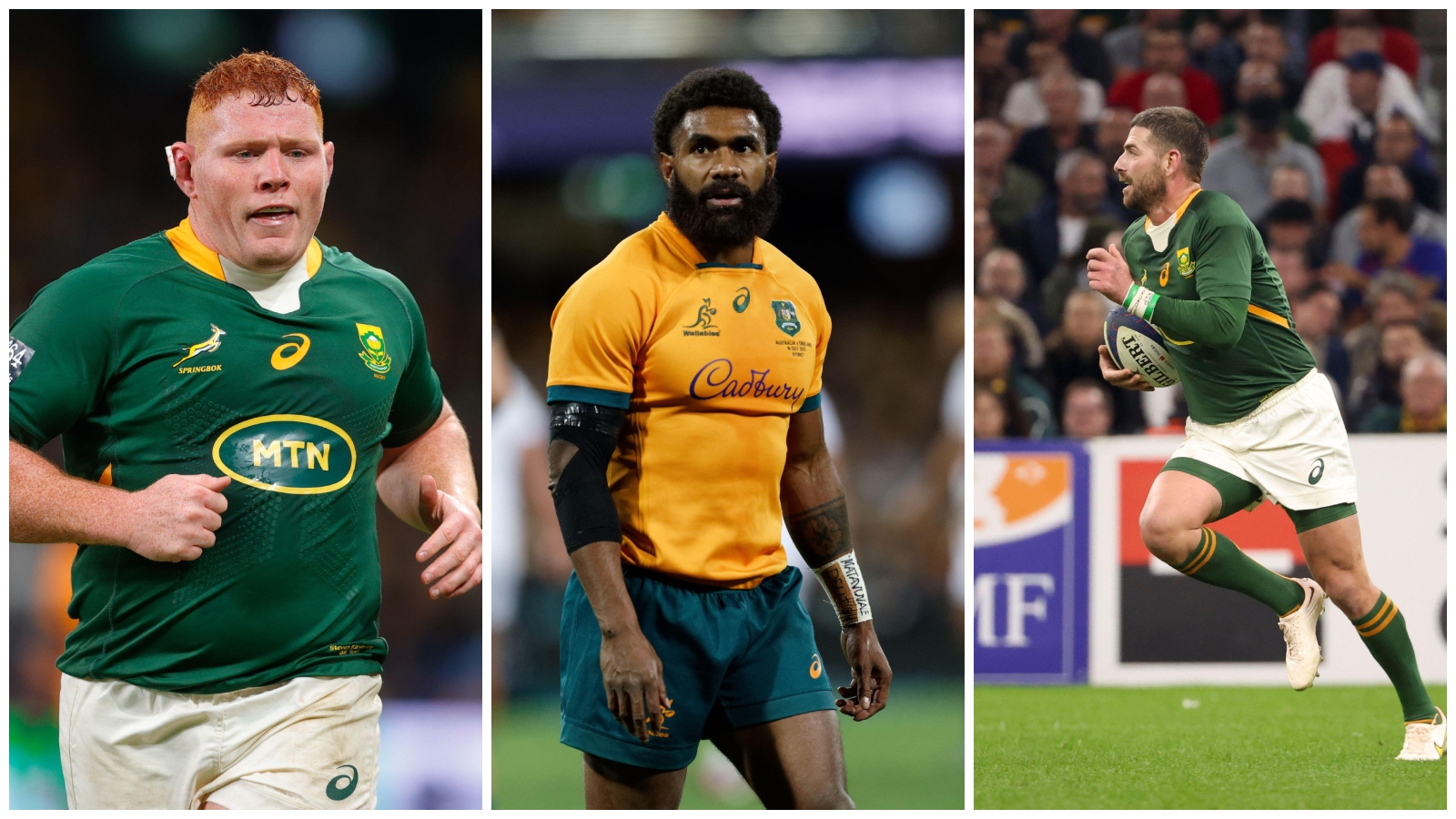 A combined Springboks and Wallabies XV ahead of the Rugby Championship opener at Loftus Versfeld