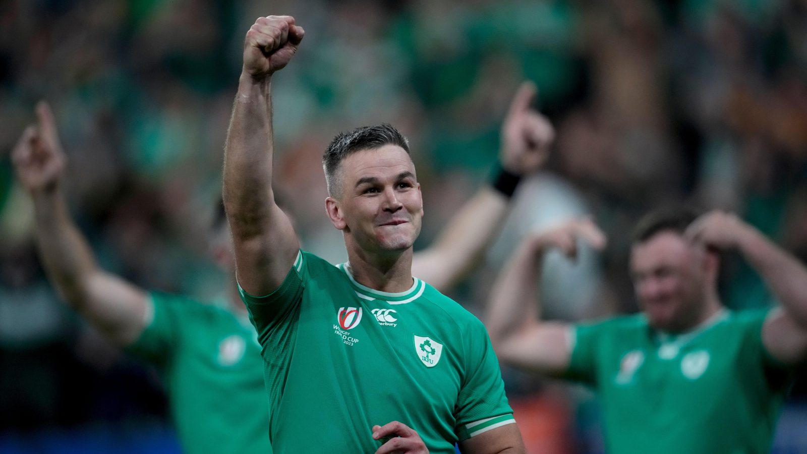 Ireland captain Johnny Sexton after beating the Springboks.