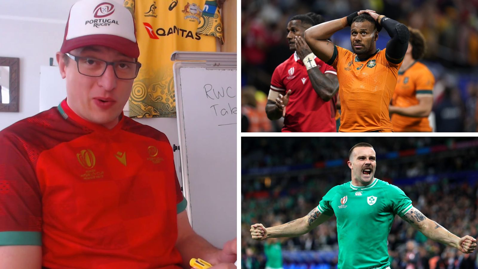 Two Cents Rugby, Ireland, South Africa, Australia, Wales during the 2023 Rugby World Cup