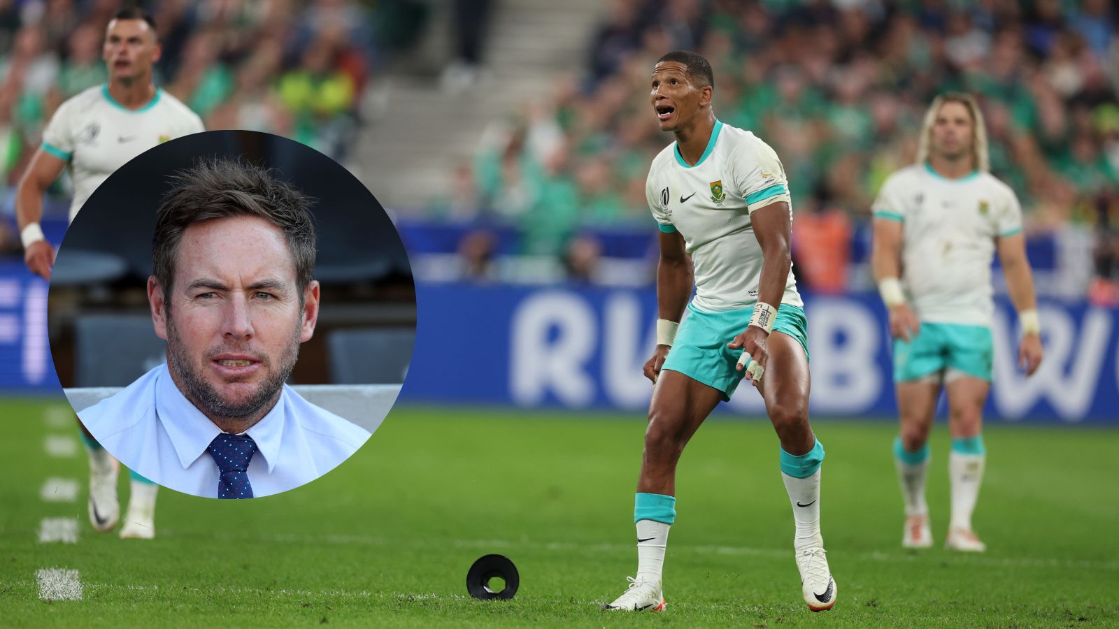 Springboks greats discuss ‘real tough’ Manie Libbok and Handre Pollard selection call