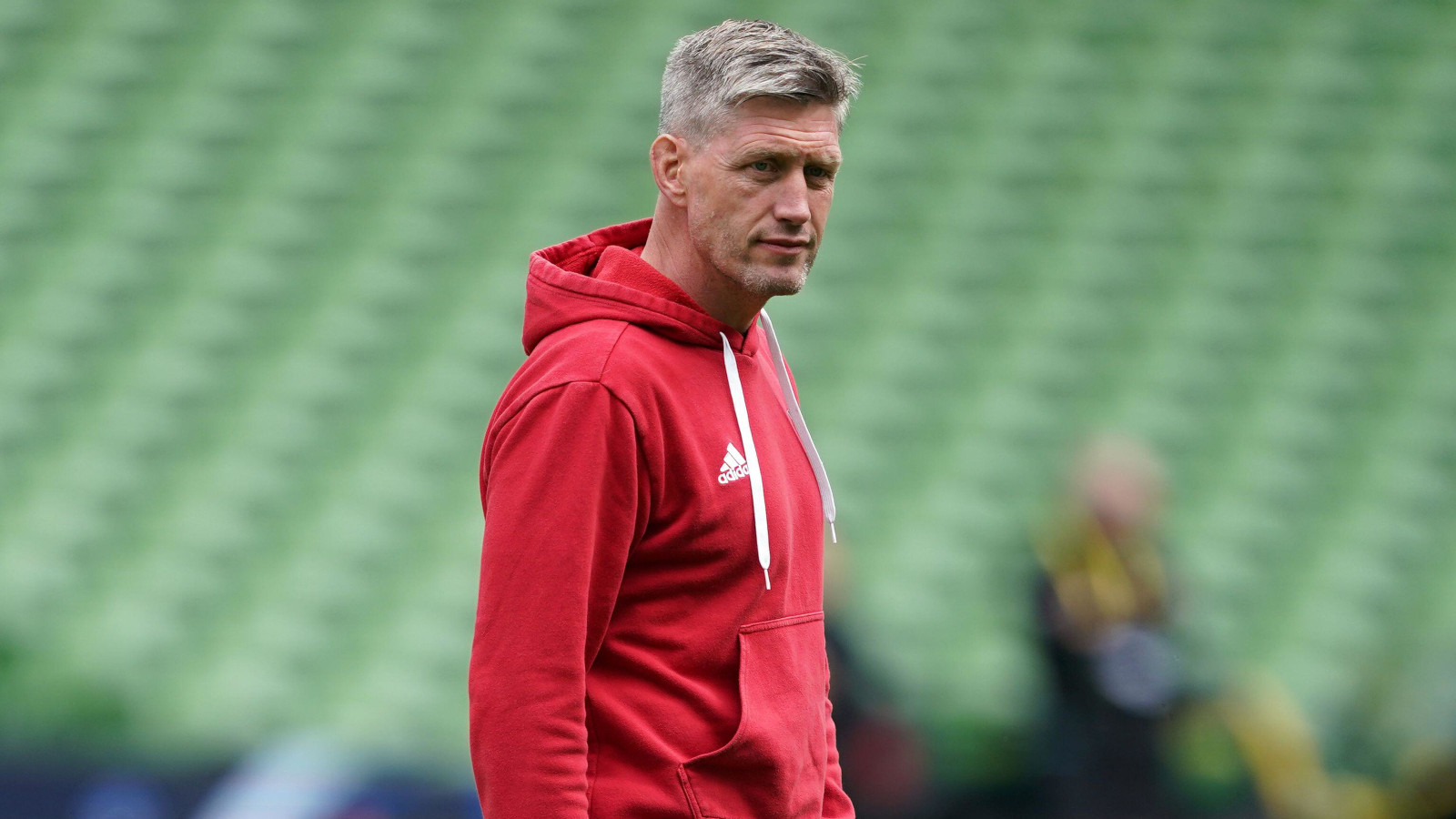 Former Ireland fly-half, and current La Rochelle head coach, Ronan O'Gara in 2023.