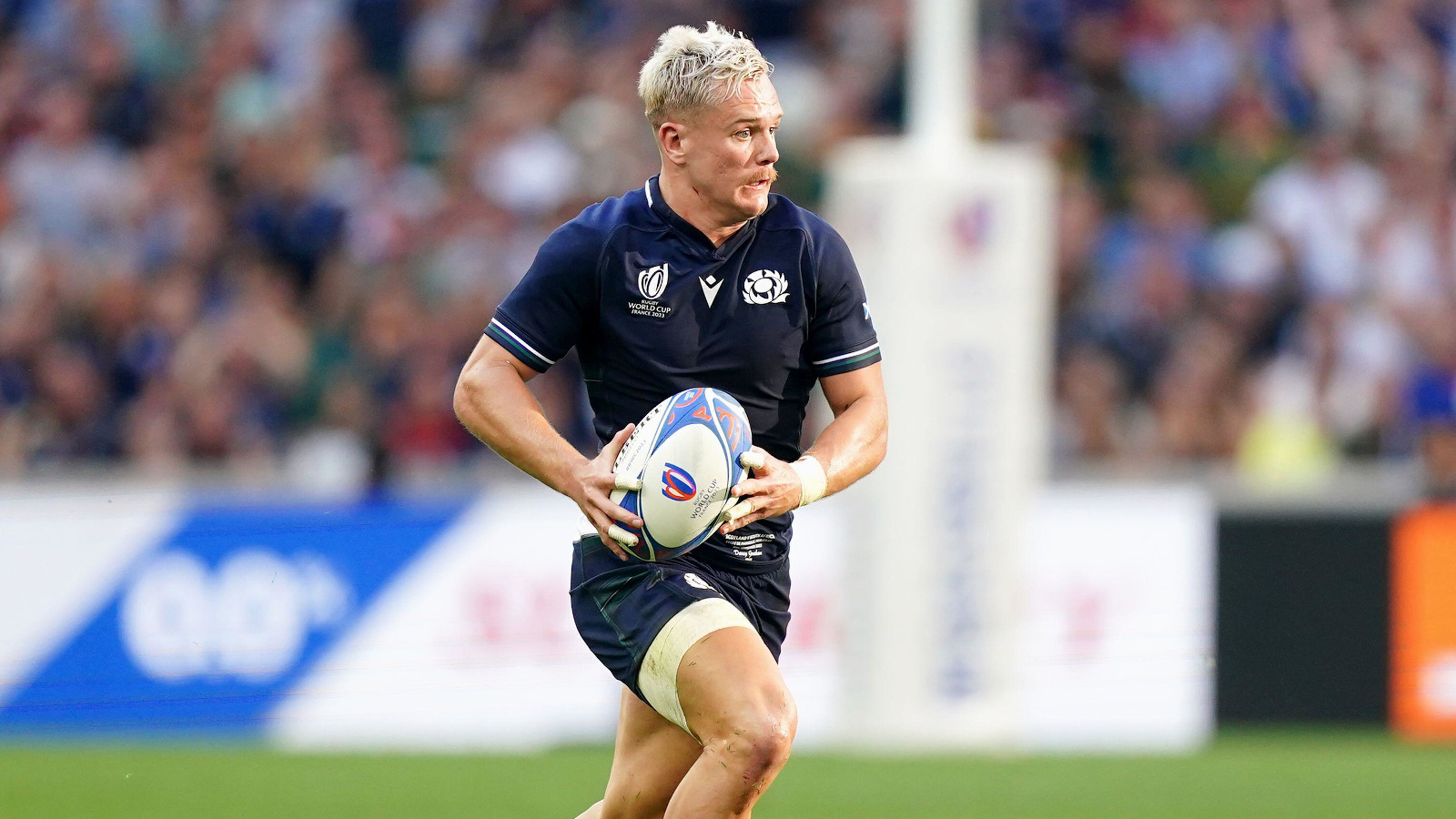Darcy Graham on a run for Scotland.