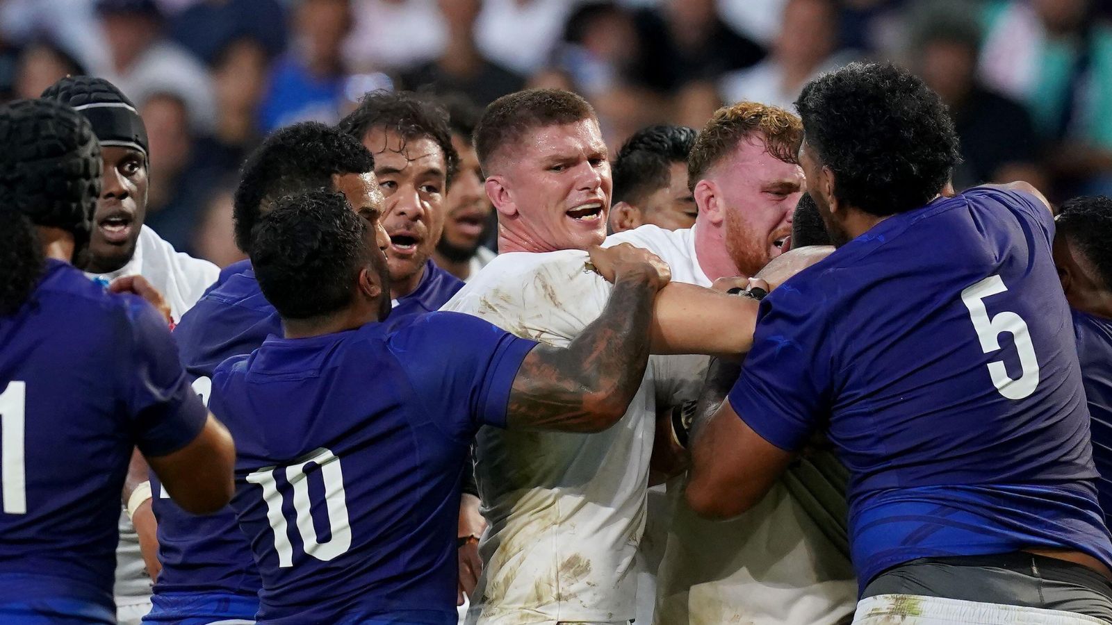 England v Samoa: Five takeaways from an almighty Rugby World Cup tussle