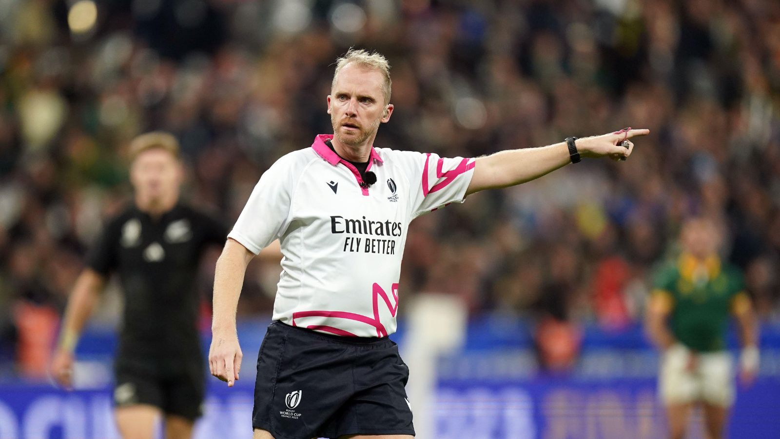 Wayne Barnes aims to tackle ‘abuse and online threats’ after retiring from refereeing