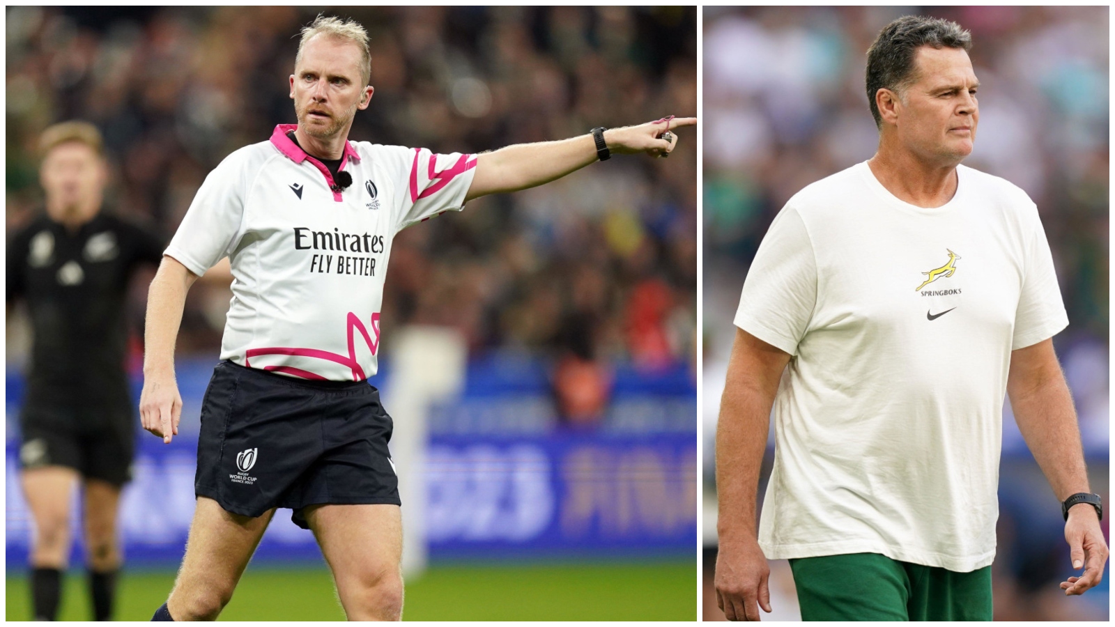 Wayne Barnes almost quit ahead of Rugby World Cup after Rassie Erasmus criticism