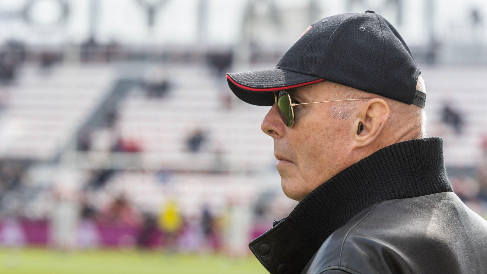 RCT Toulon president Bernard Lemaître during a Top 14 game.