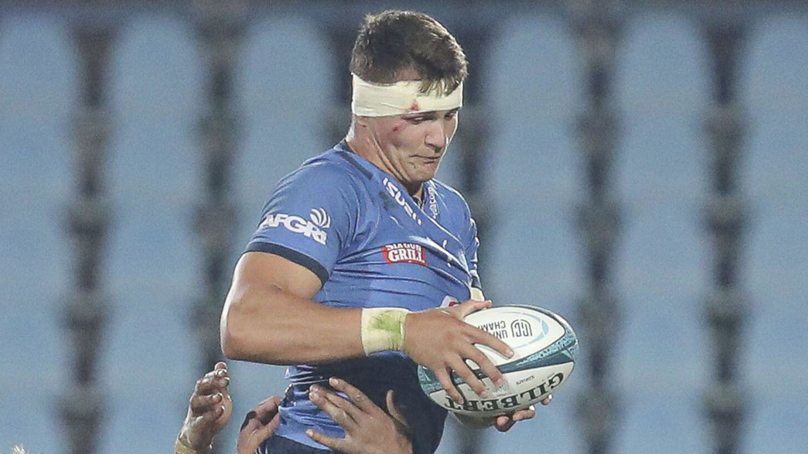Back-row Elrigh Louw for the Bulls.