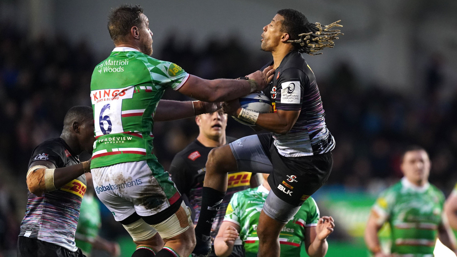 South African side the Stormers taking on Leicester Tigers in the Champions Cup.