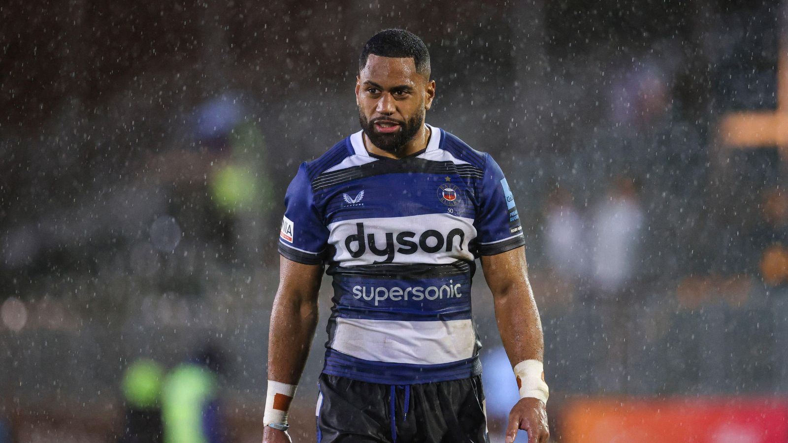Bath's Joe Cokanasiga after the Gallagher Premiership match at the Recreation Ground, Bath