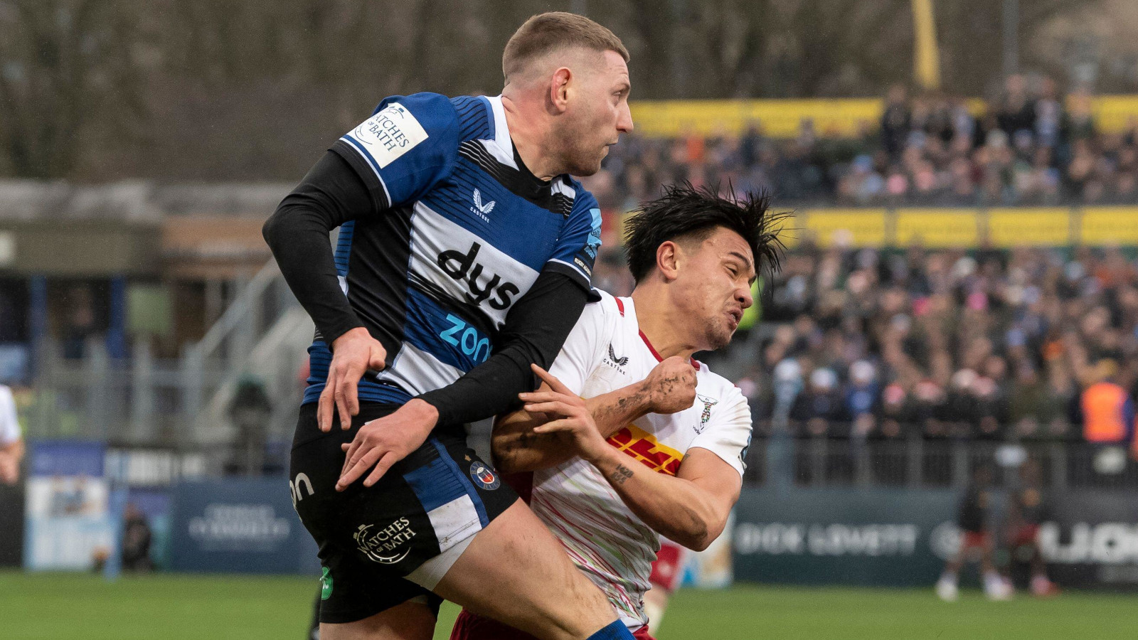 Finn Russell and Marcus Smith going head-to-head in the Premiership clash.