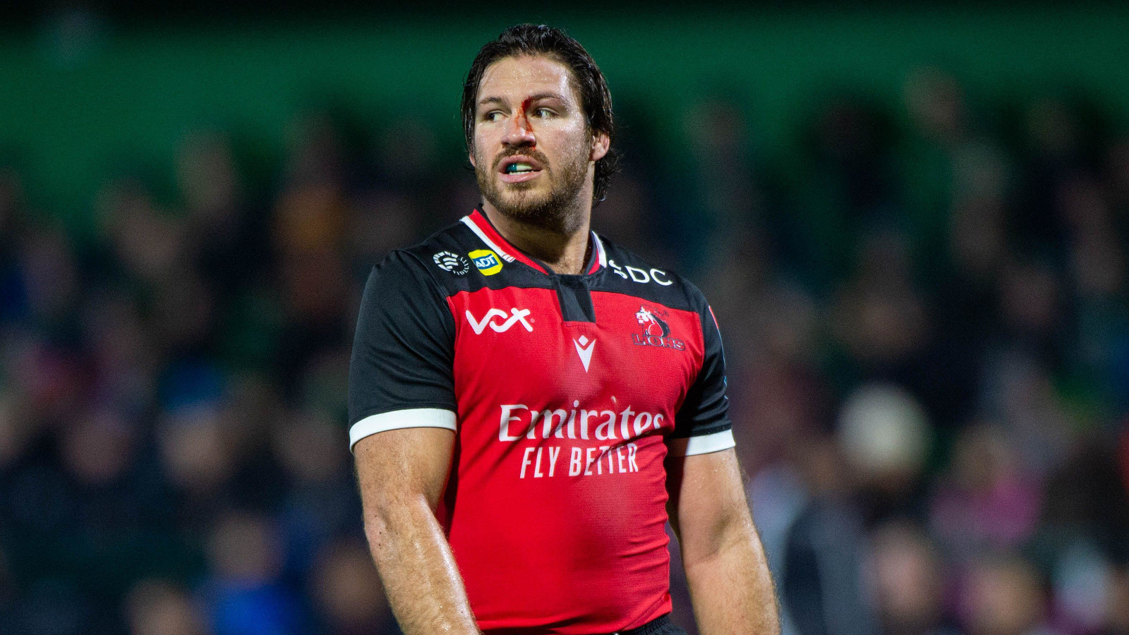 Marius Louw in action for the Lions.