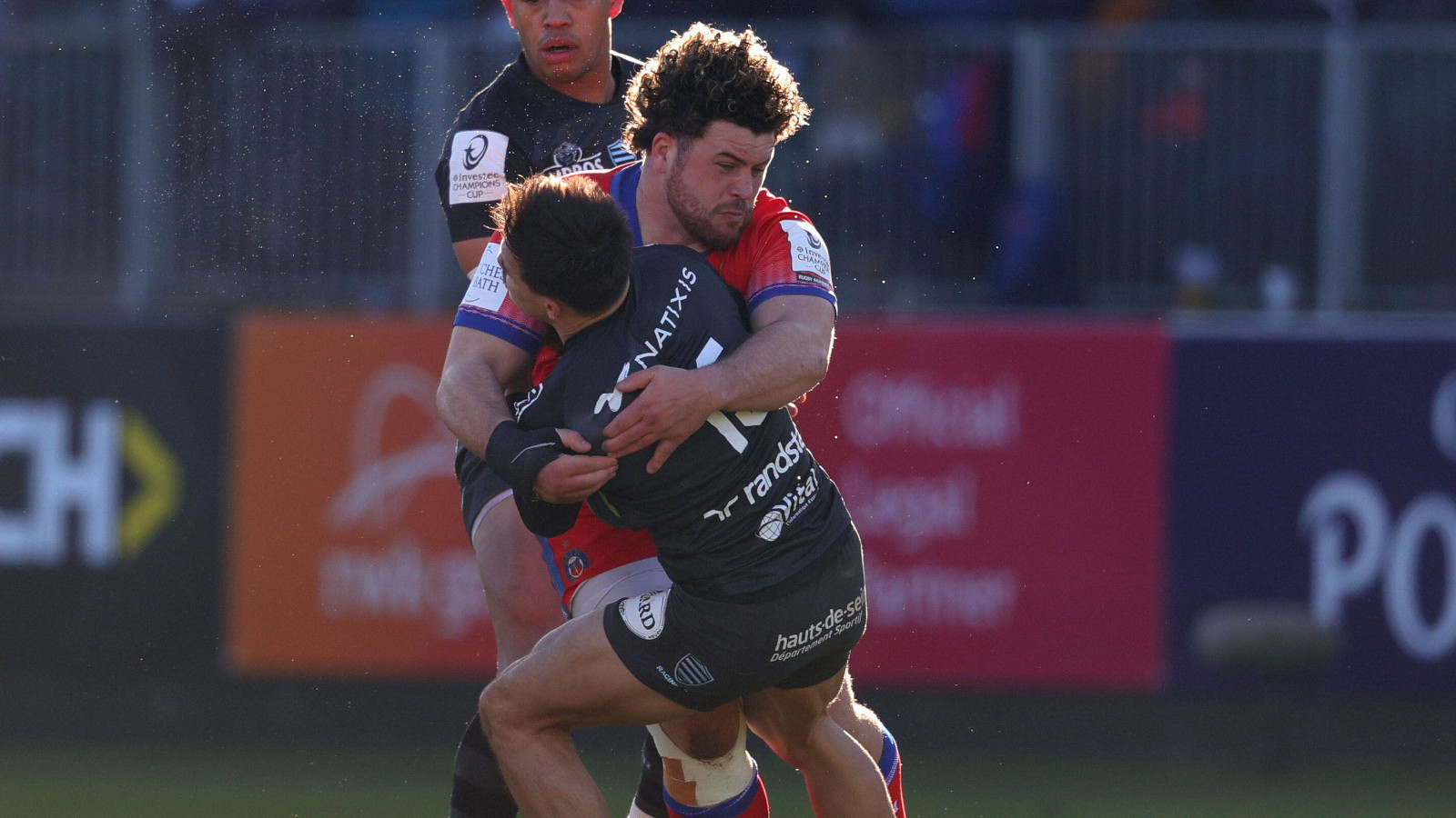 Alfie Barbeary's dangerous tackle on Max Spring during the Champions Cup 2024.