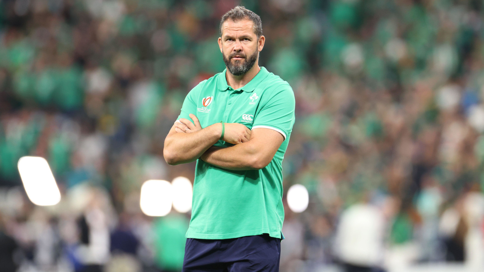 Andy Farrell, Ireland head coach, in 2023.