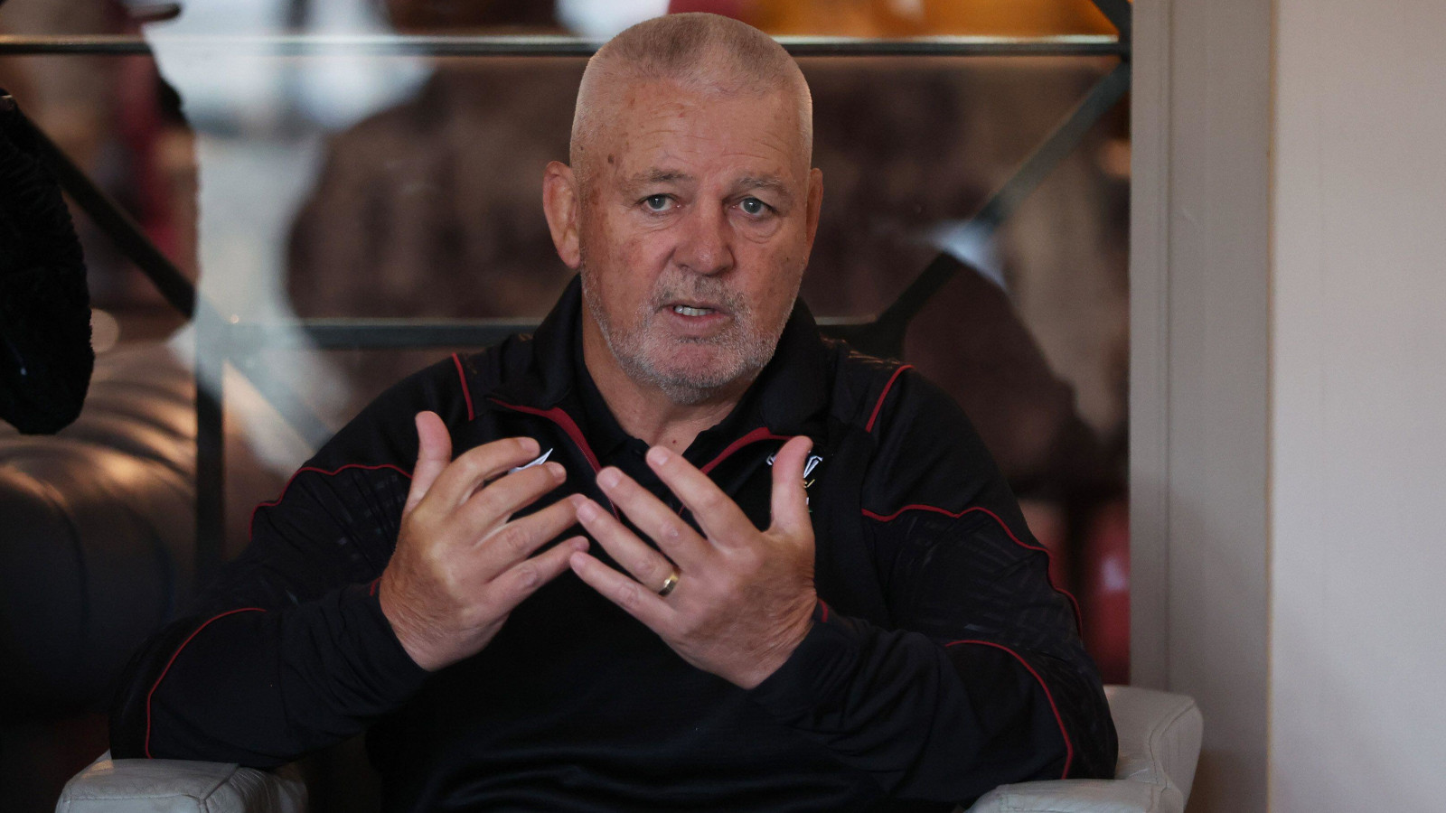 Warren Gatland, the Wales head coach, in 2024.