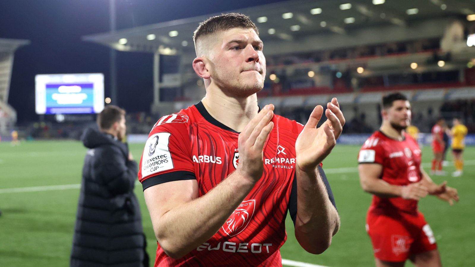 Stade Toulousain's Jack Willis after the Investec Champions Cup match at the Kingspan Stadium, Belfast.