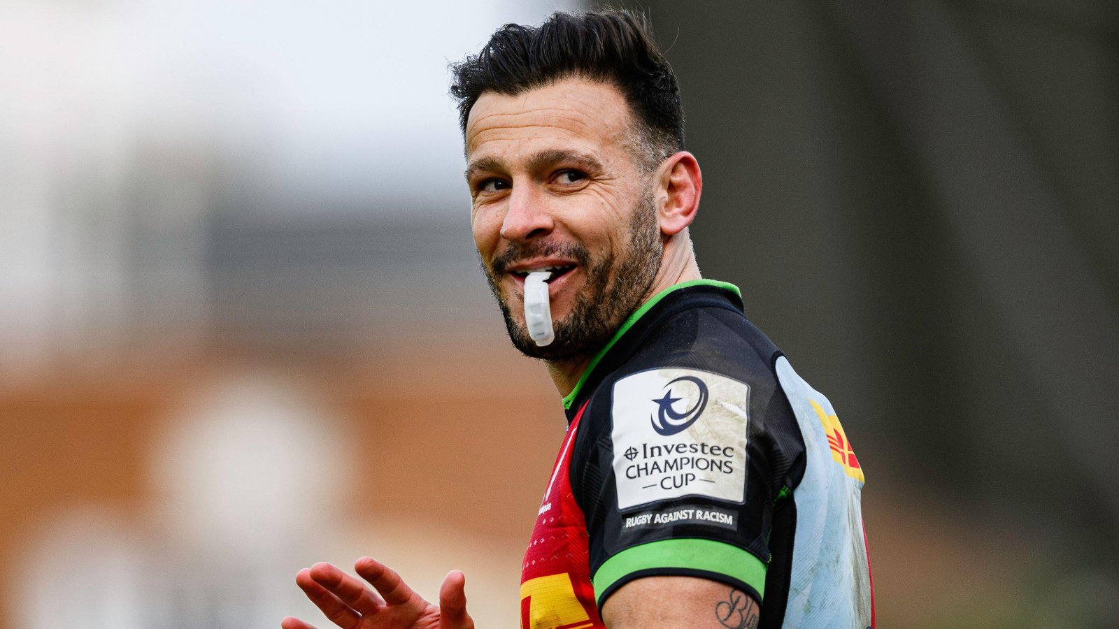 Danny Care celebrates Harlequins v Ulster Champions Cup 2024 - Alamy.jpg